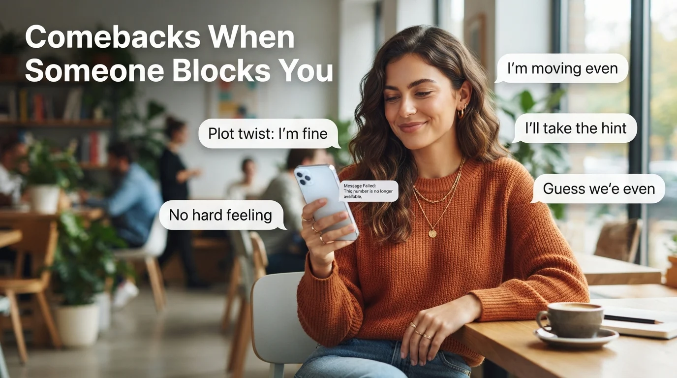 Comebacks When Someone Blocks You
