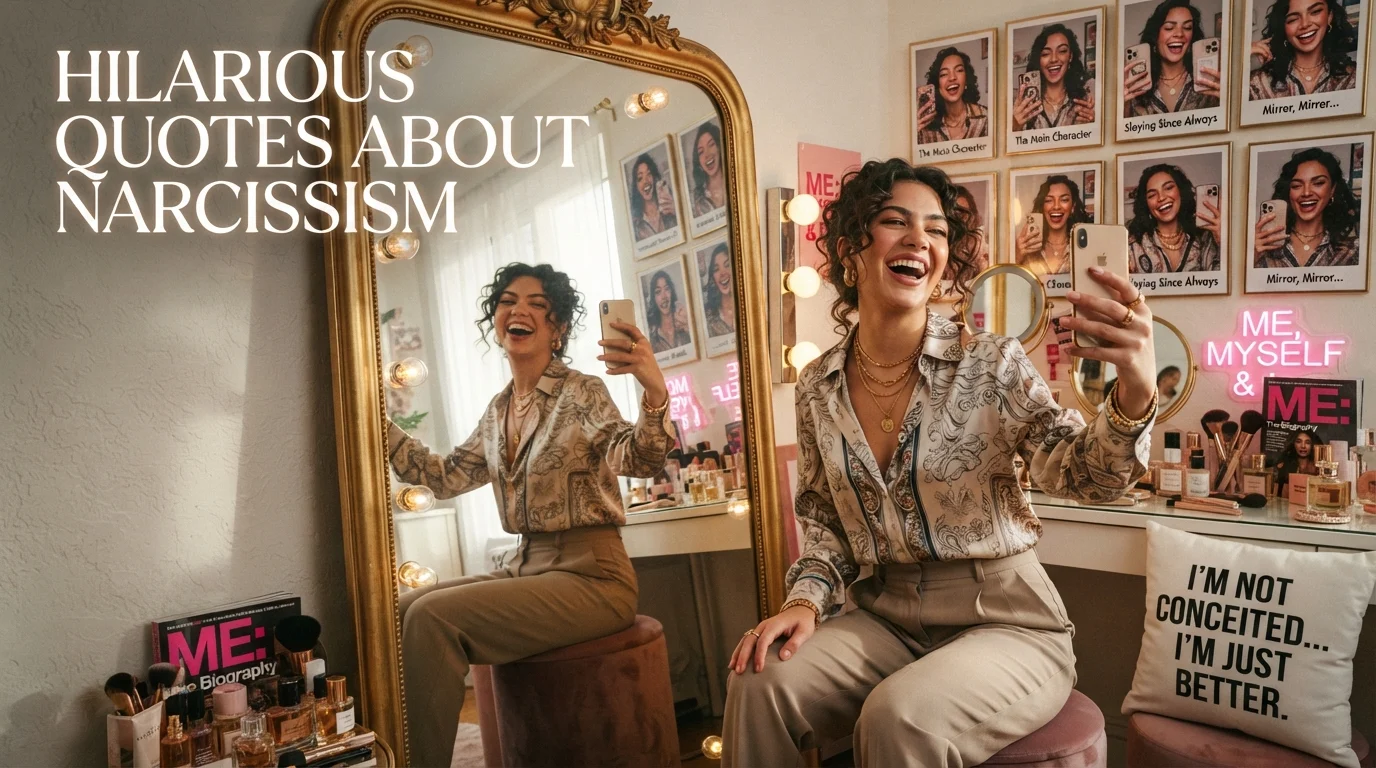 Hilarious Quotes About Narcissism