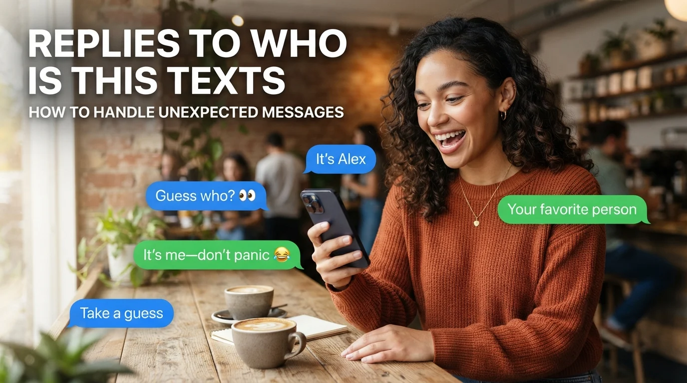 Replies to Who Is This Texts