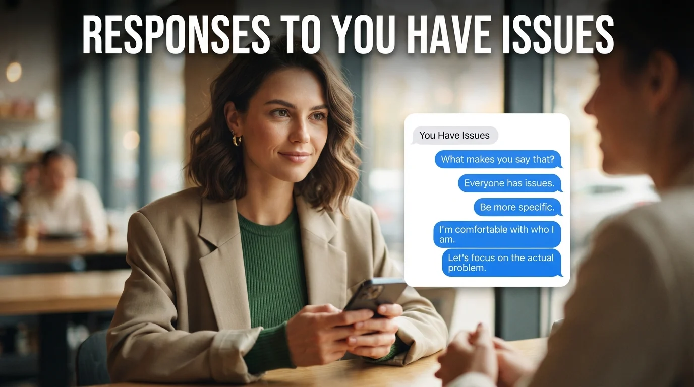 Responses to You Have Issues