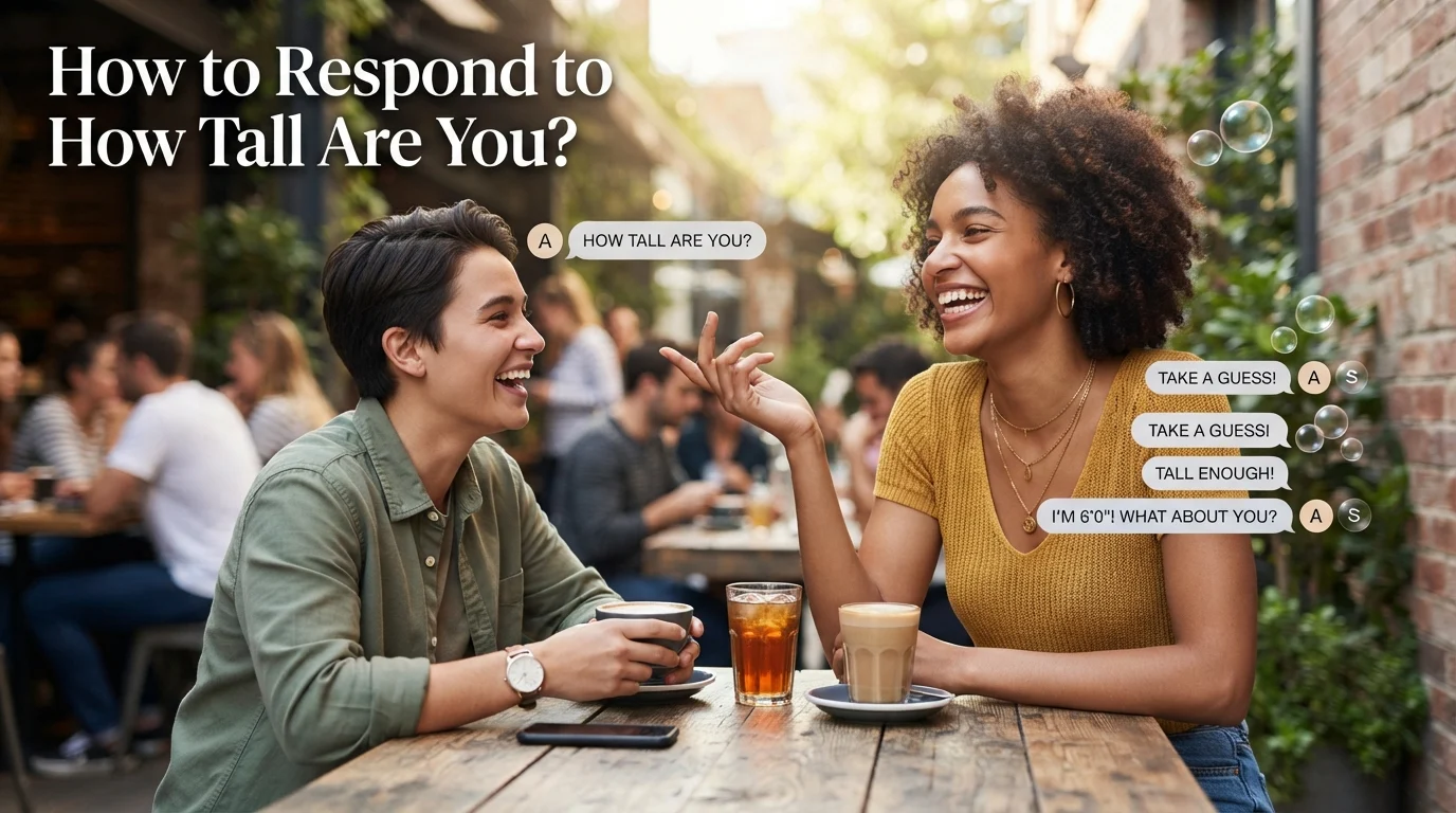 Ways to Respond to How Tall Are You