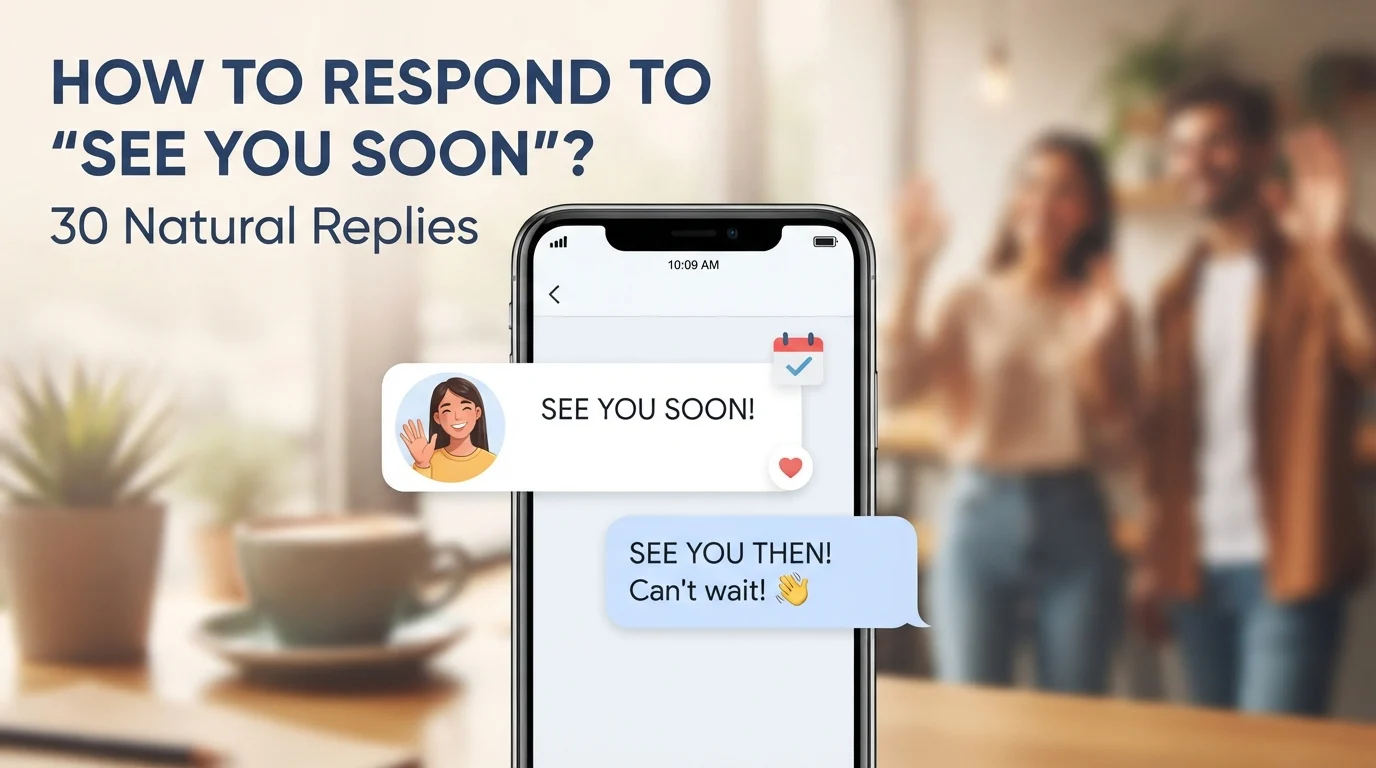 How to Respond to See You Soon